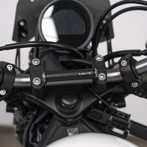 S-WOLF适用于本田CL300/500改装导航手机支架 雪狼改装