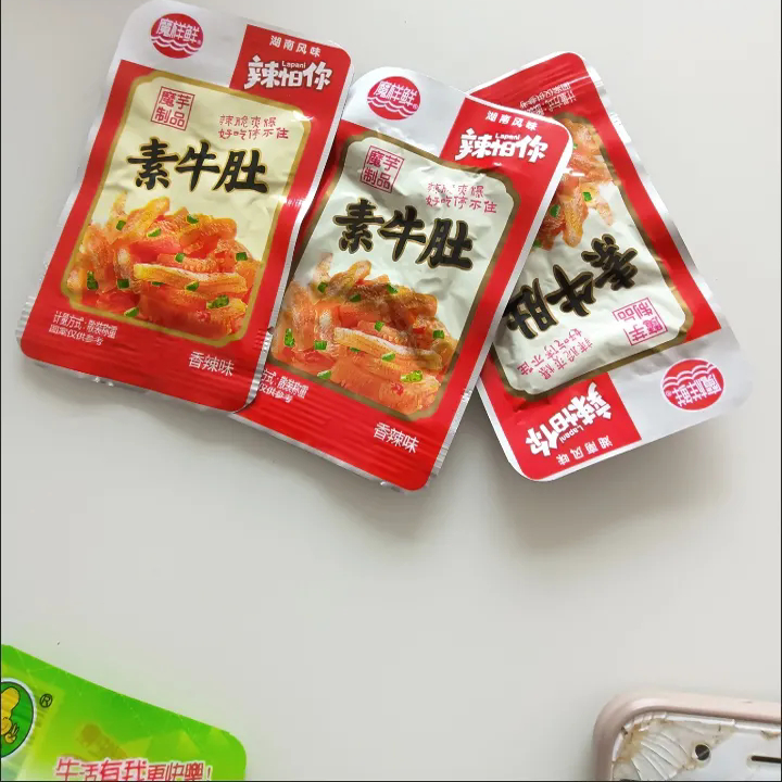 @新疆包邮西藏爆辣素牛肚爆辣魔芋爽香辣缺湖南麻辣零食