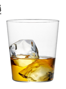 WK5802 CRISON柯瑞森薄款水晶威士忌洋酒杯 日式古典酒杯水杯高档