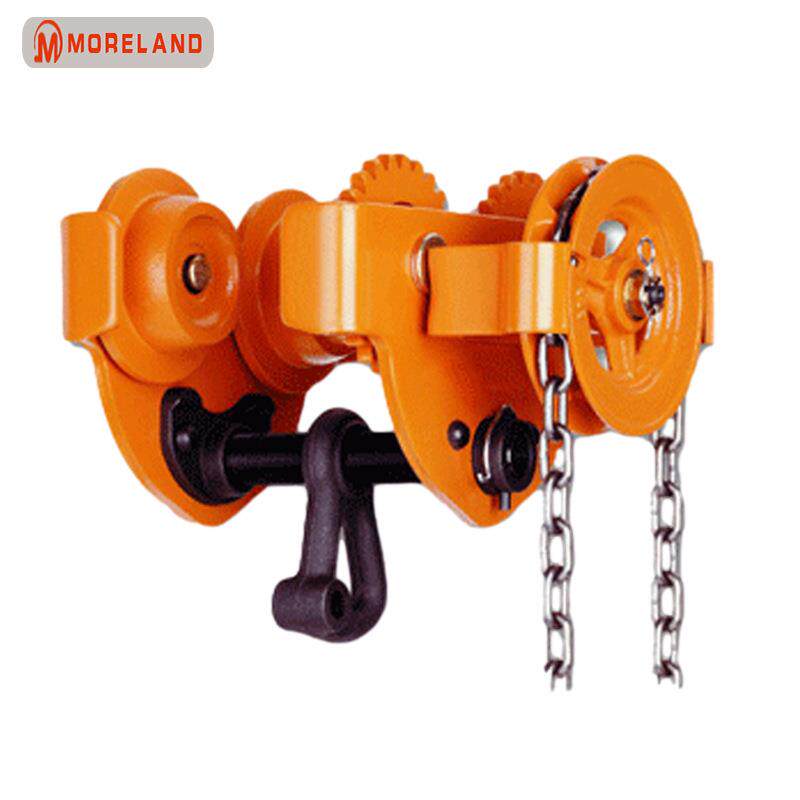 手动单轨行车猫头吊厂家供应工字钢滑轮手拉葫芦单轨小车