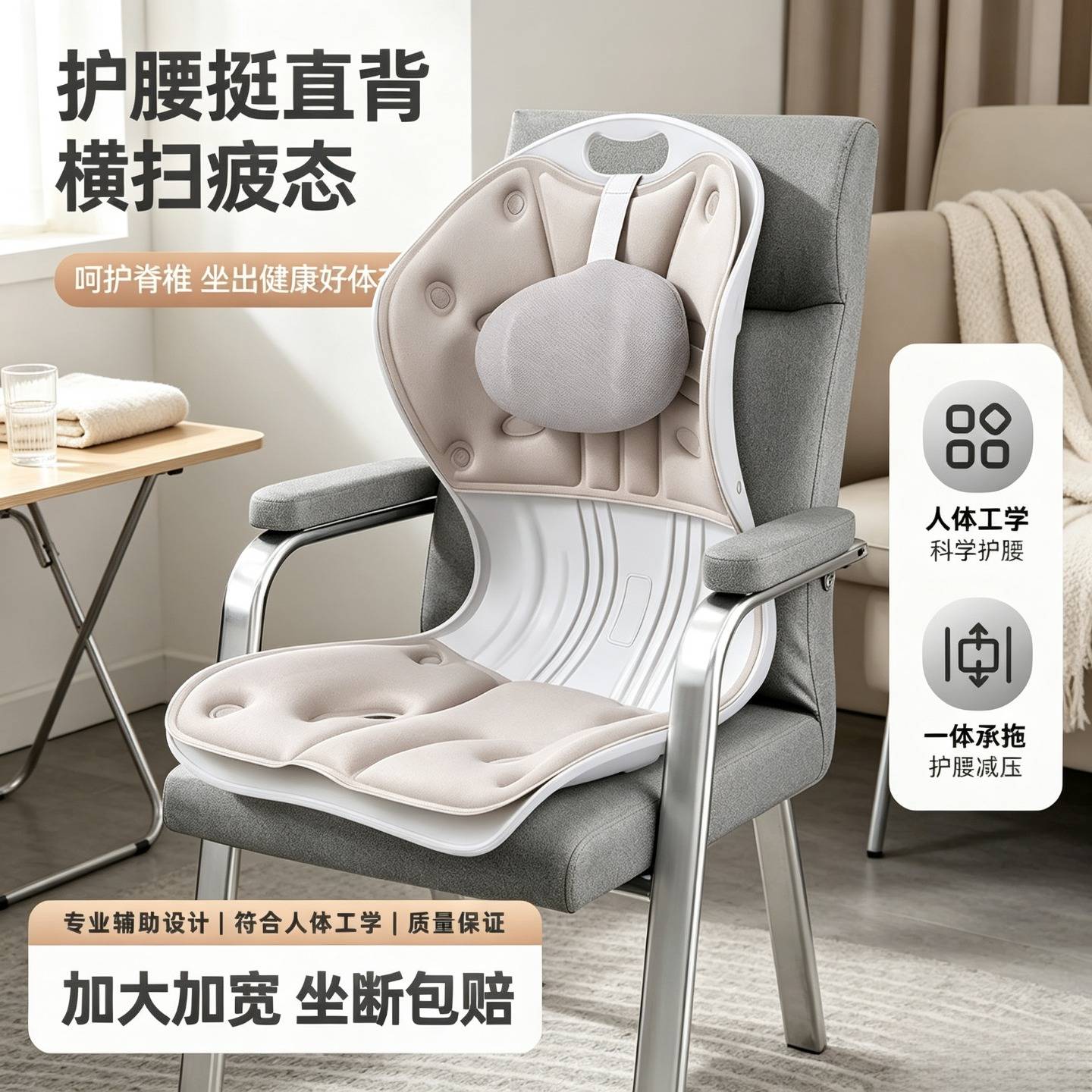 坐姿矫正护腰护脊椎坐垫靠垫办公美臀垫/保健坐垫