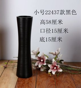 正品 创意白色插花花 简约客厅摆件干花中式 陶瓷落地大花瓶现代时尚