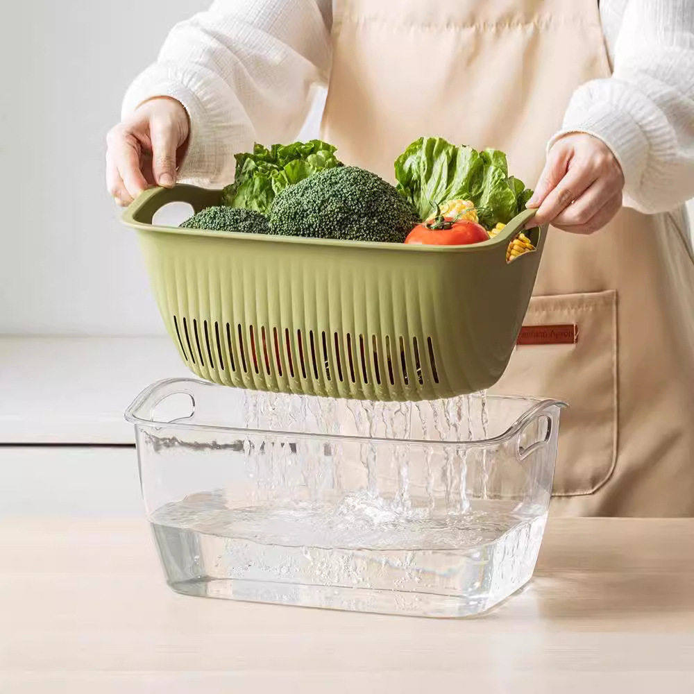 洗菜盆沥水篮家用厨房多层洗水果淘米大号菜篮子水槽沥水盆果蔬篮,餐饮具,果盆/果盘/果篮,淘宝优惠券,粉丝福利购,淘宝优惠卷