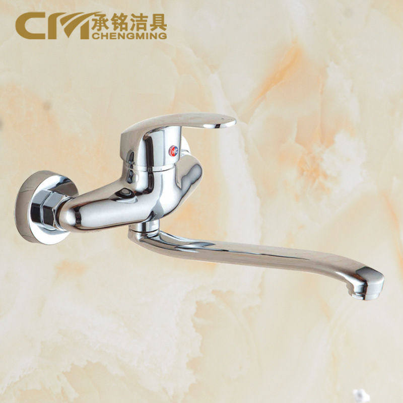 铜入墙式厨房冷热水龙头 把洗衣池拖把池可旋转菜盆水槽龙头,家装主材,厨房龙头,淘宝优惠券,粉丝福利购,淘宝优惠卷