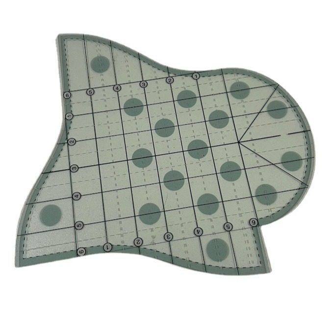 新款亚克力尺缝纫拼布尺 缝纫模板 拼布工 扇贝绗缝模板,居家布艺,线盒,淘宝优惠券,粉丝福利购,淘宝优惠卷