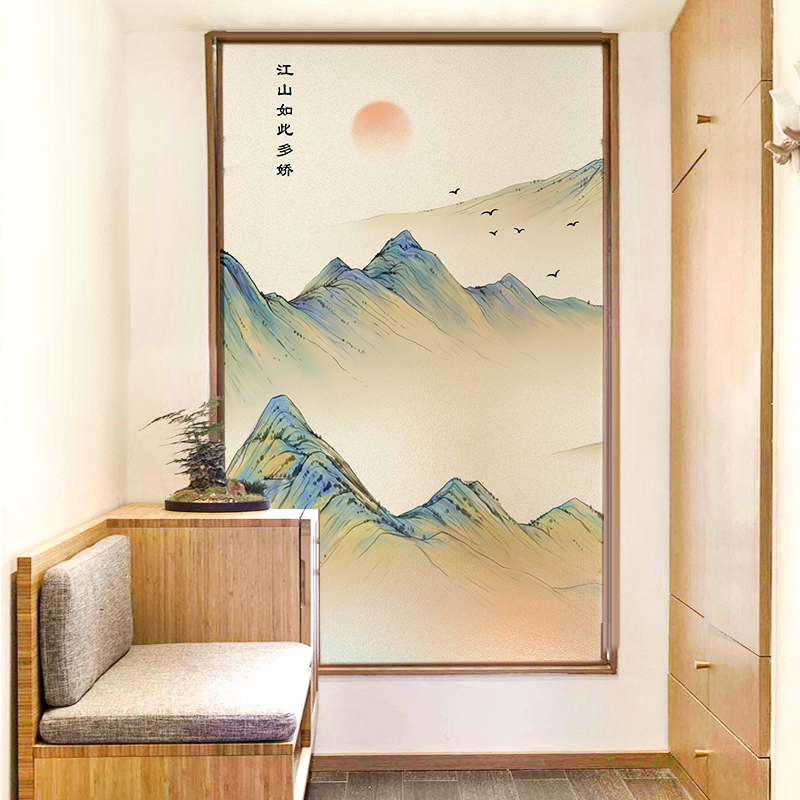 3d立体窗户玻璃贴膜透光不透明