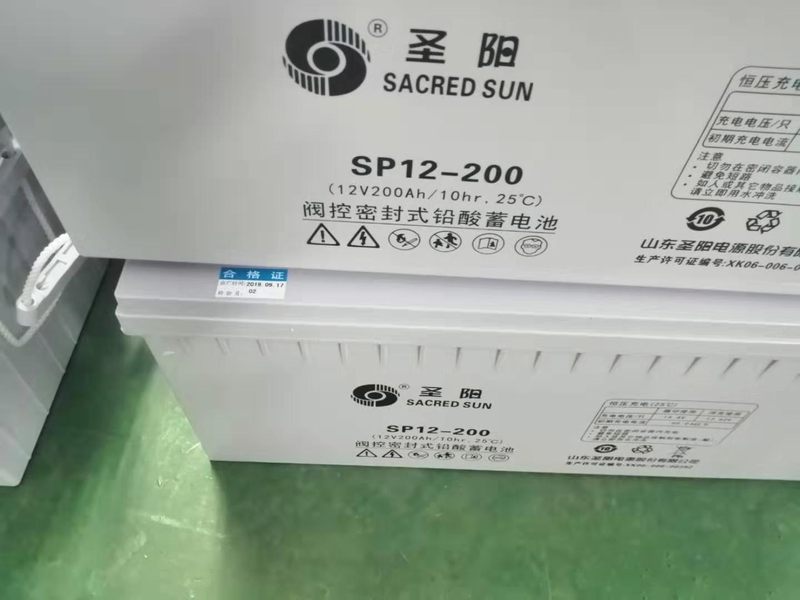 原厂SP12-200免维护12V200AH太阳能存储系统包邮