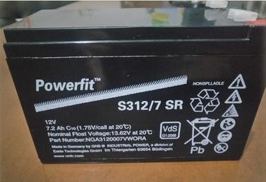 美国新款GNB蓄电池Powerfit现货S3/医疗通信APCUPS柜电源12V17AH