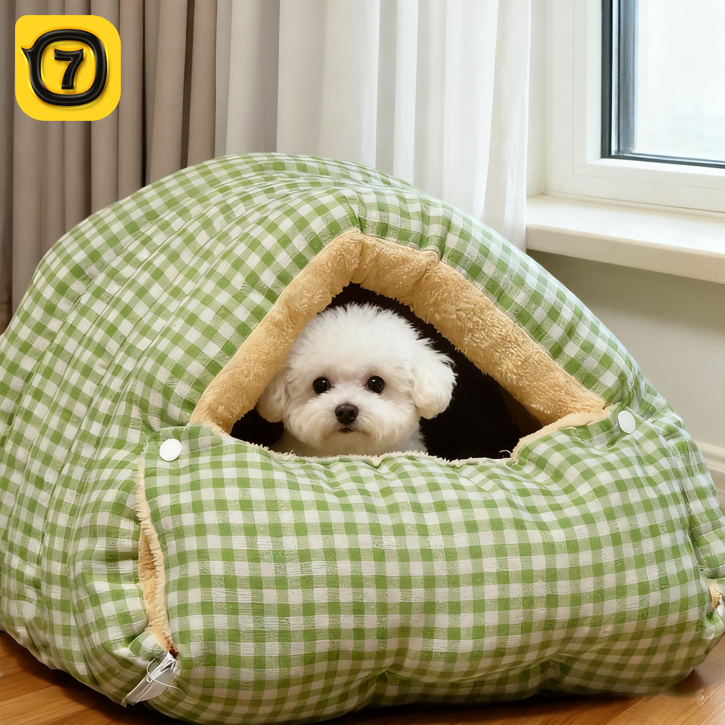 狗窝冬天保暖封闭式安全感床小型犬猫咪窝可拆洗四季通用宠物用品,宠物/宠物食品及用品,狗窝/屋/帐篷/沙发,淘宝优惠券,粉丝福利购,淘宝优惠卷