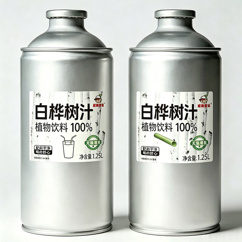 白桦树汁原汁玻璃瓶6瓶装