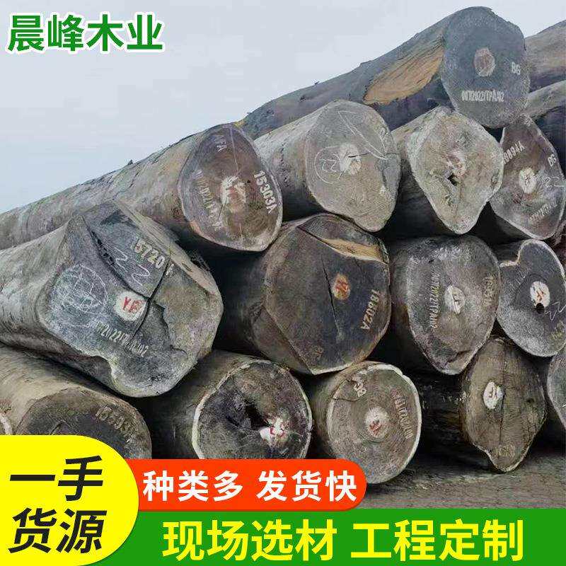柚木王大美木豆刚果非黄非洲柚木王口径大独板家具栈道景观建材