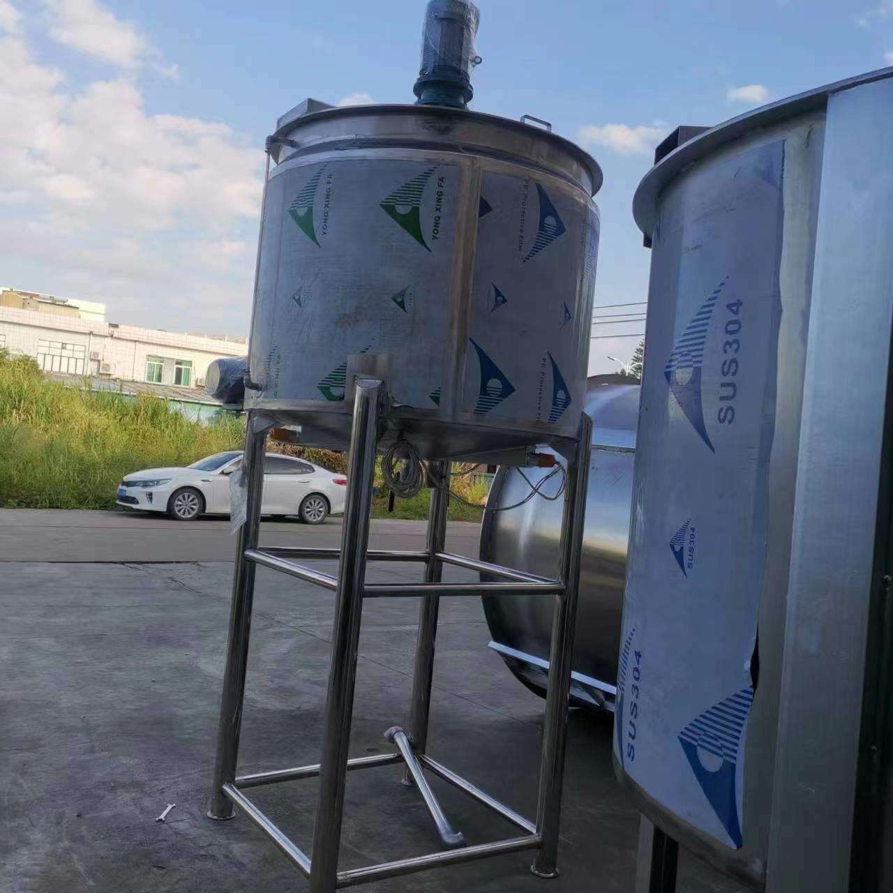 化工原料加热搅拌罐化工液体搅拌罐液体加热搅拌机日化液体搅拌机