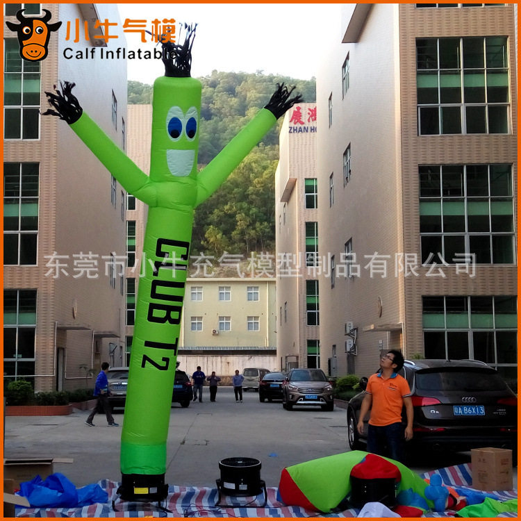 充气人偶卡通模型空中太空人自由活动现场气氛调节模型道具
