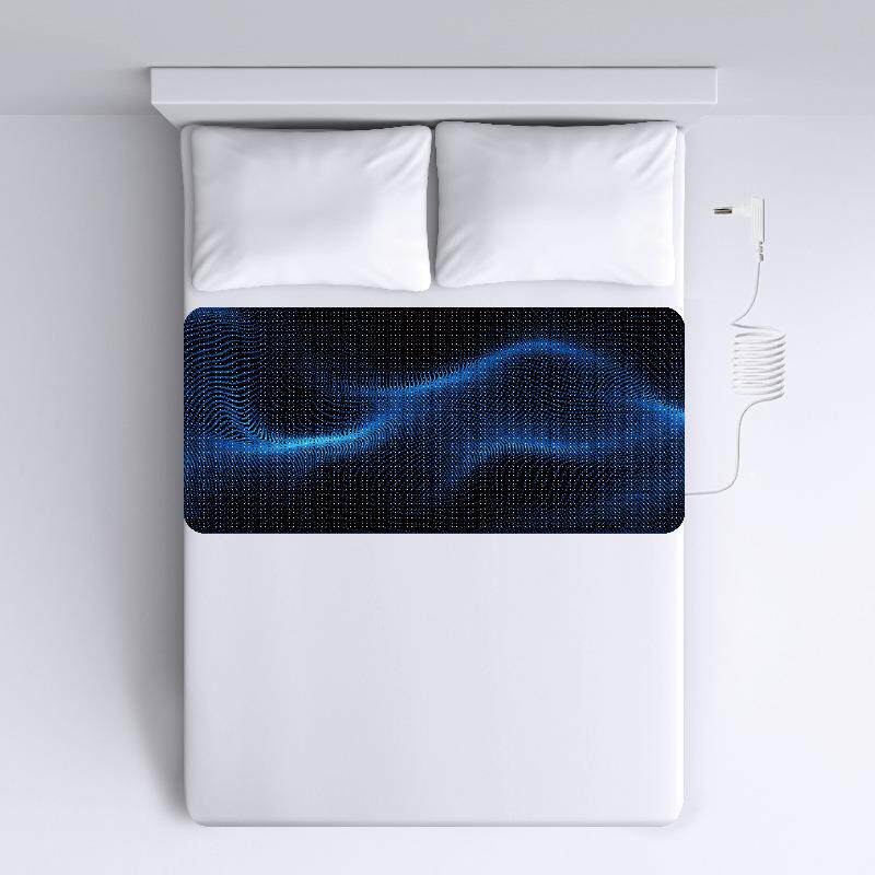 Earthing接地气PU皮革床单导电防静电透气助睡眠床垫欧美热销