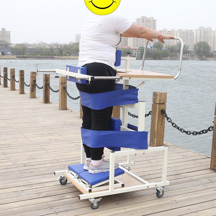 家用站立床下肢康复训练器