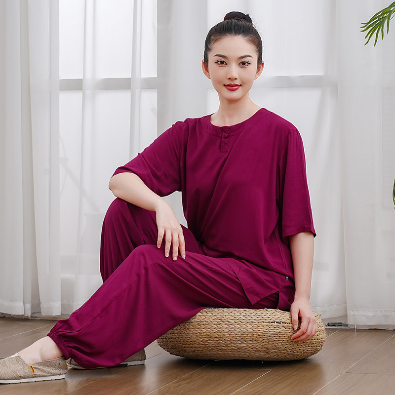 玄善佛系男女居士服中国