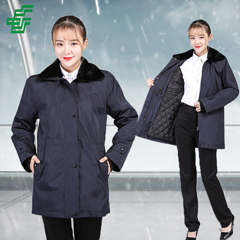新款中国邮政工作服女藏