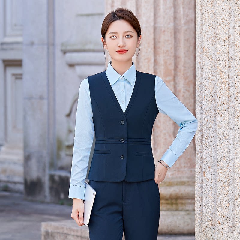 中国邮政工作服马甲女邮