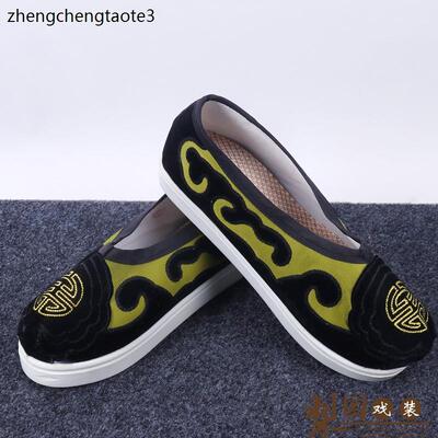 。戏曲京越剧古装鞋子老