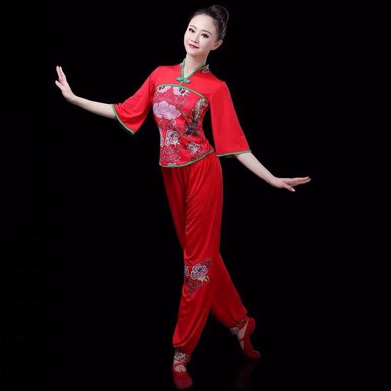 广场舞服2024新款套装秧