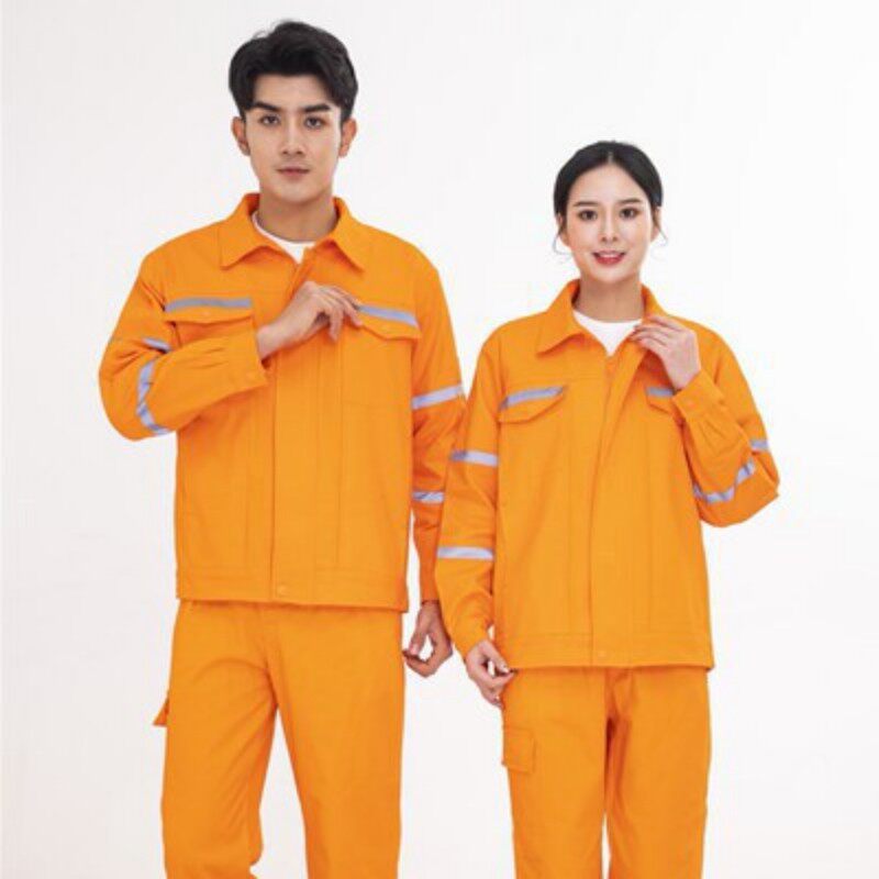 秋季船员纯棉工作服白色