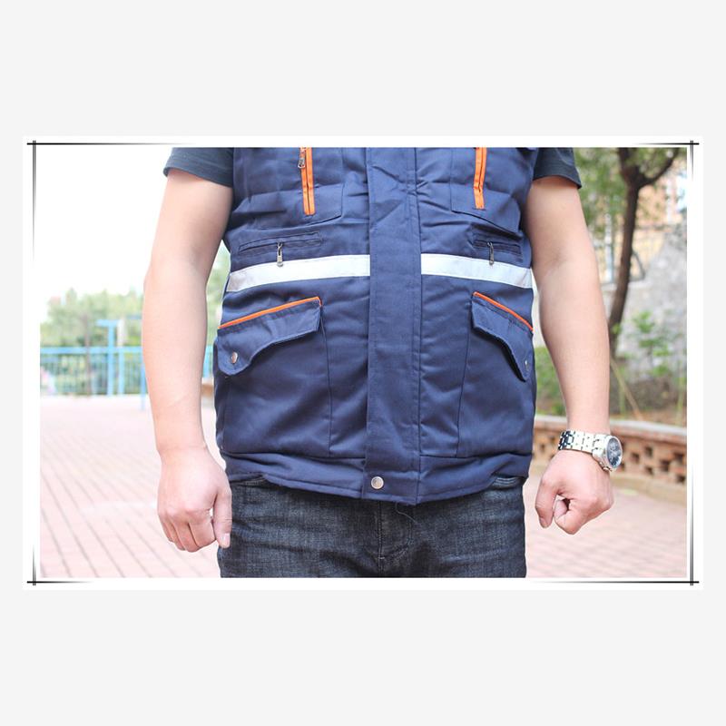 秋冬装工作服男女加厚劳