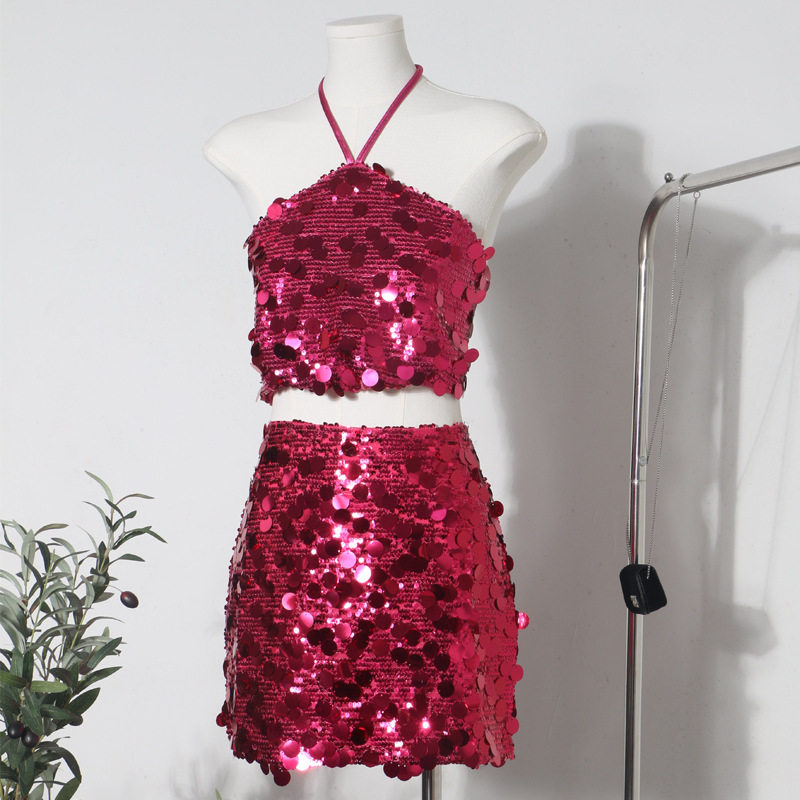 实拍欧美生日派对亮片吊带背心+高腰亮闪闪包臀半身裙两件套装188,女装/女士精品,时尚套装,淘宝优惠券,粉丝福利购,淘宝优惠卷