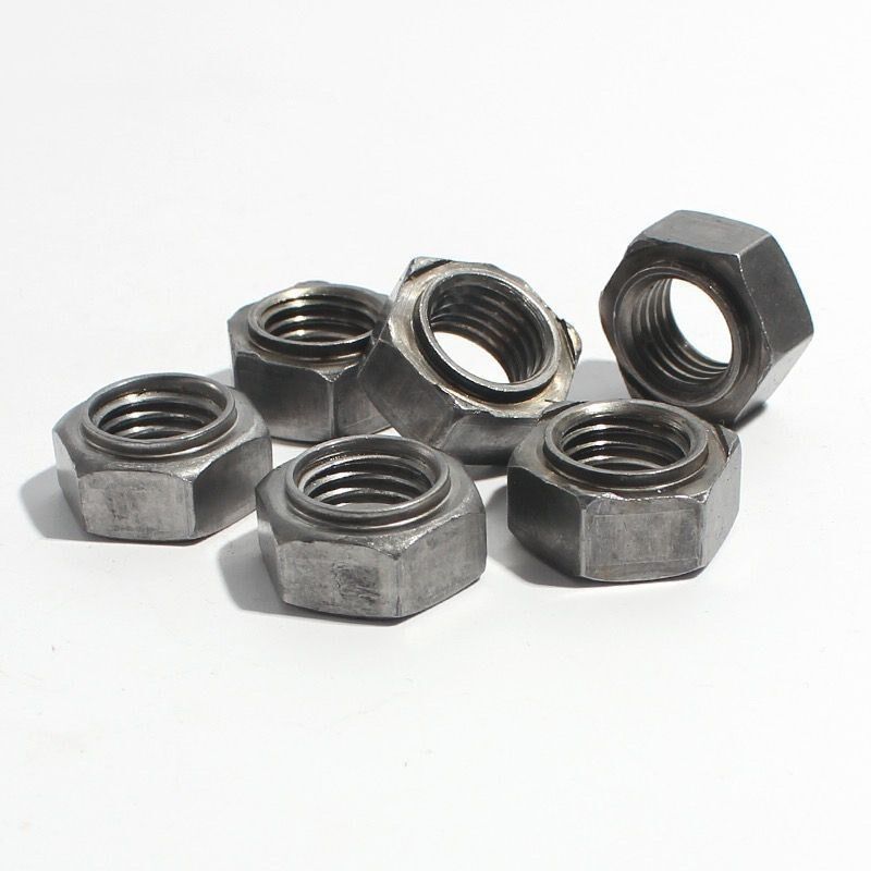 焊接螺母铁点焊螺母电焊M4M5M6M8M10M12M14M16六角碰焊台阶