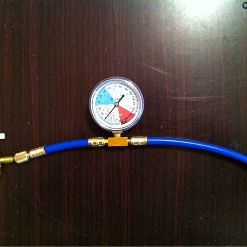 R134A汽车空调制冷剂雪种冷媒加注工具加氟管可选择开瓶器1/2 M14