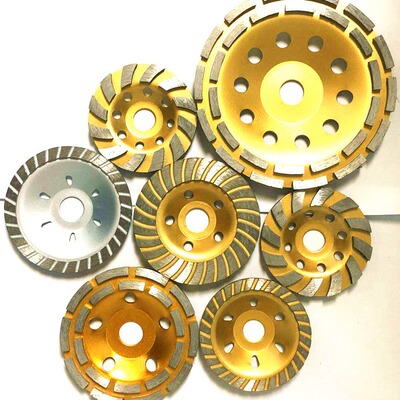 厂家125x22.23双排磨轮 金刚石磨轮石材金钢石金刚砂