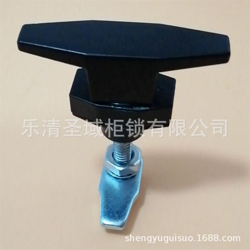 MS309-2 MS311 T型伸缩式把手锁 防震压缩式环抱设备柜门锁