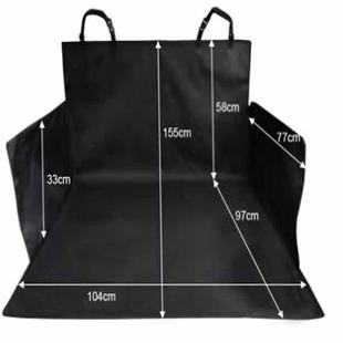 后备箱防脏布代驾防水垫布汽车垫子尾箱防污专用加厚宠物狗通用