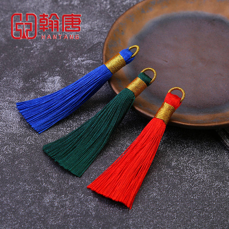 8厘米金拉圈流苏穗子香包车挂配件饰品吊穗书签量大价优