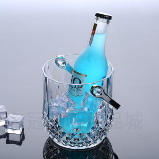 冰粒桶亚克力冰杯塑料冰桶放冰块的桶酒吧冰块冷藏奶茶保温冰桶