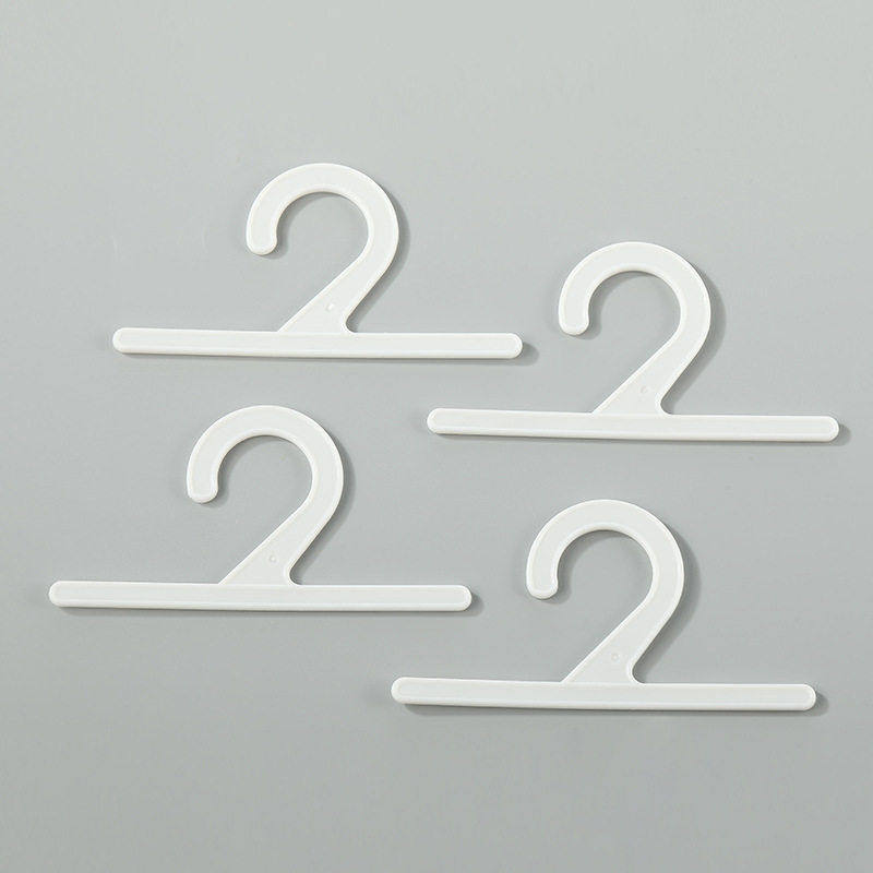 2字型挂钩简约创意2字型挂钩 商场服装店内衣内裤展示PP塑料平钩
