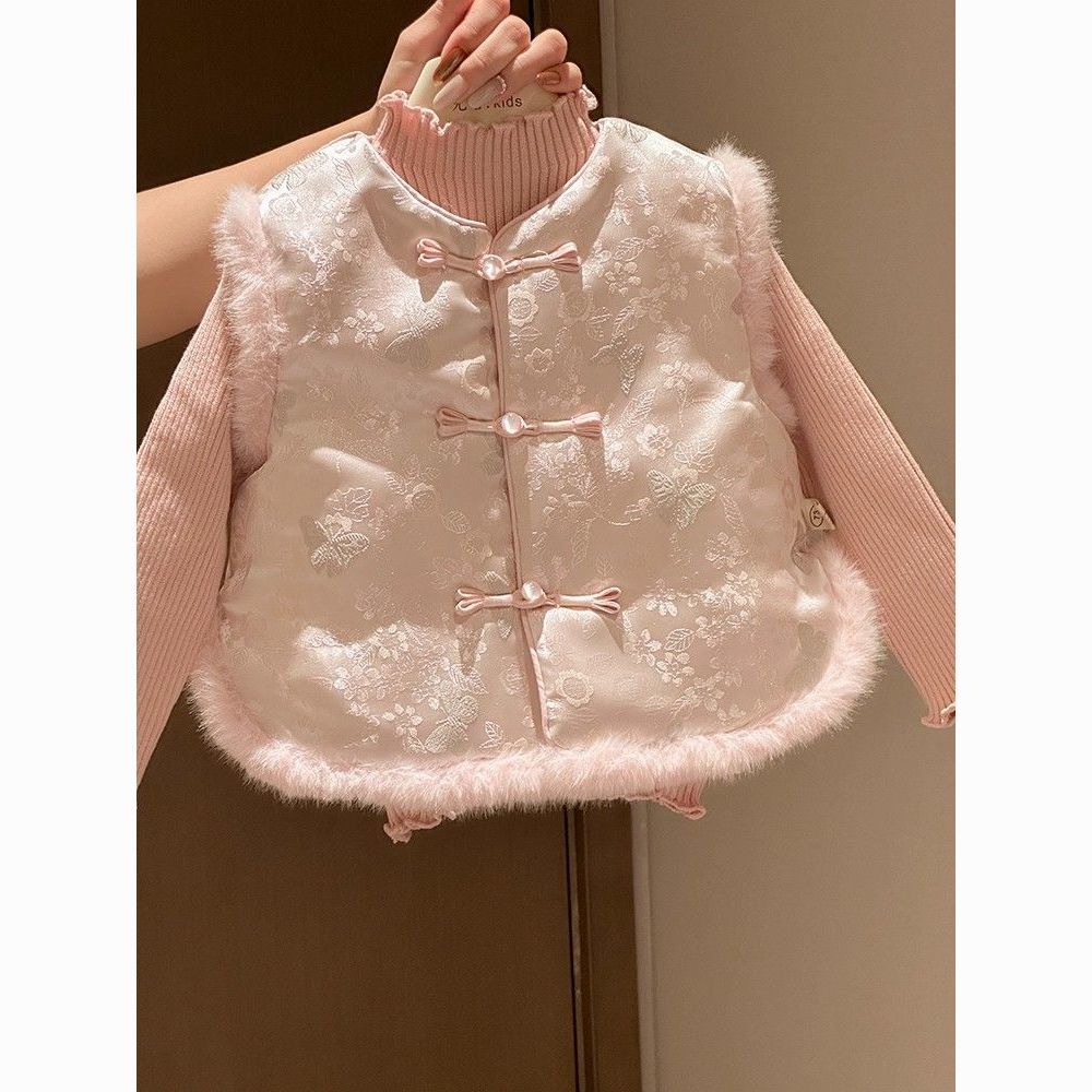婴儿衣服新年新中式女童