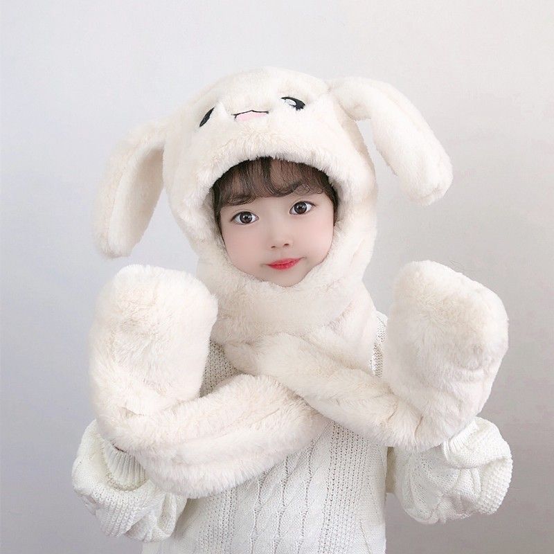 儿童帽子秋冬季男女童可
