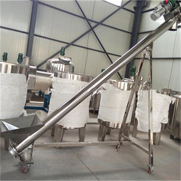 福建 猪粪螺旋提升机 仓储用螺旋上料机厂家6