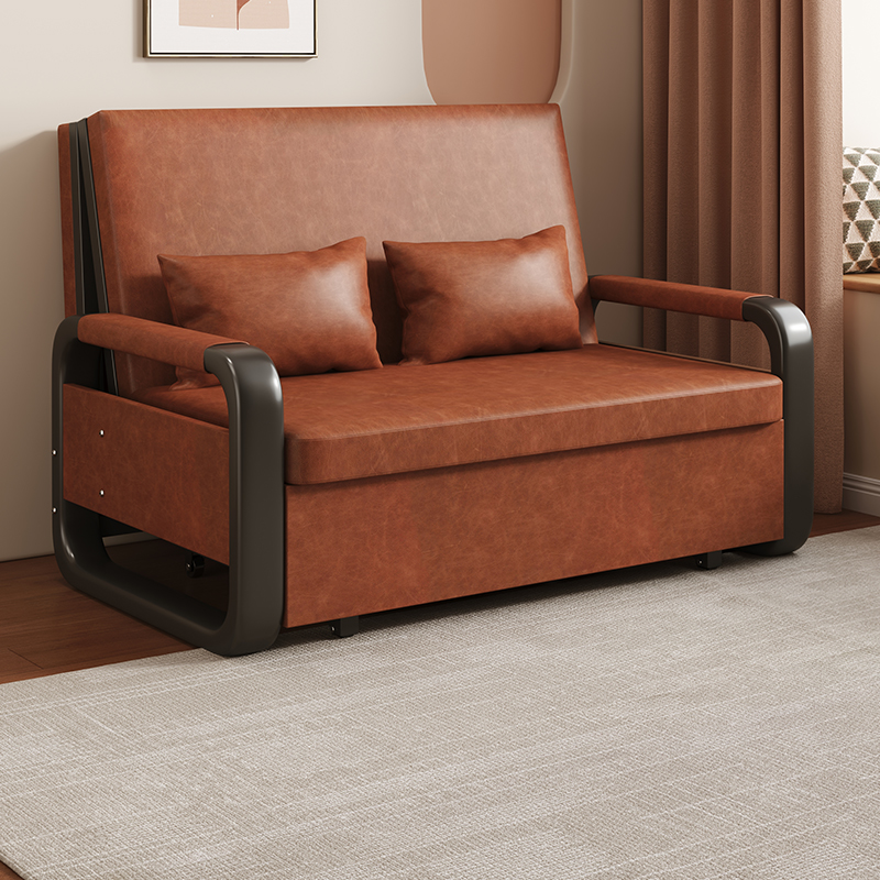 折叠沙发床两用2025新款小户型客厅双人沙发阳台多功能网红伸缩床