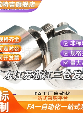 钢珠滚轮螺帽固定型BCHN/12/16/19/25/31万向球牛眼珠不锈钢树脂