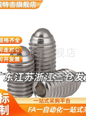 球头柱塞ZAC01/ZAC02/ZAC03-M3 M4 M5 M6 M8 M10 M12 M16定位珠