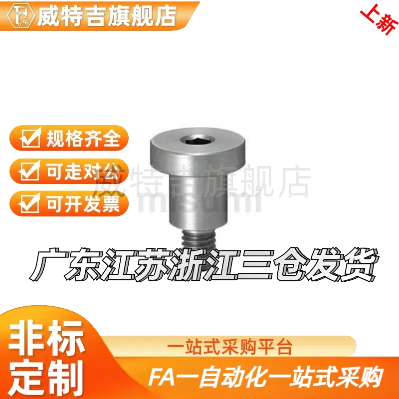 替代 DBB3-3-3/3-4/3-5/3-6 轴销螺栓 短头选择型