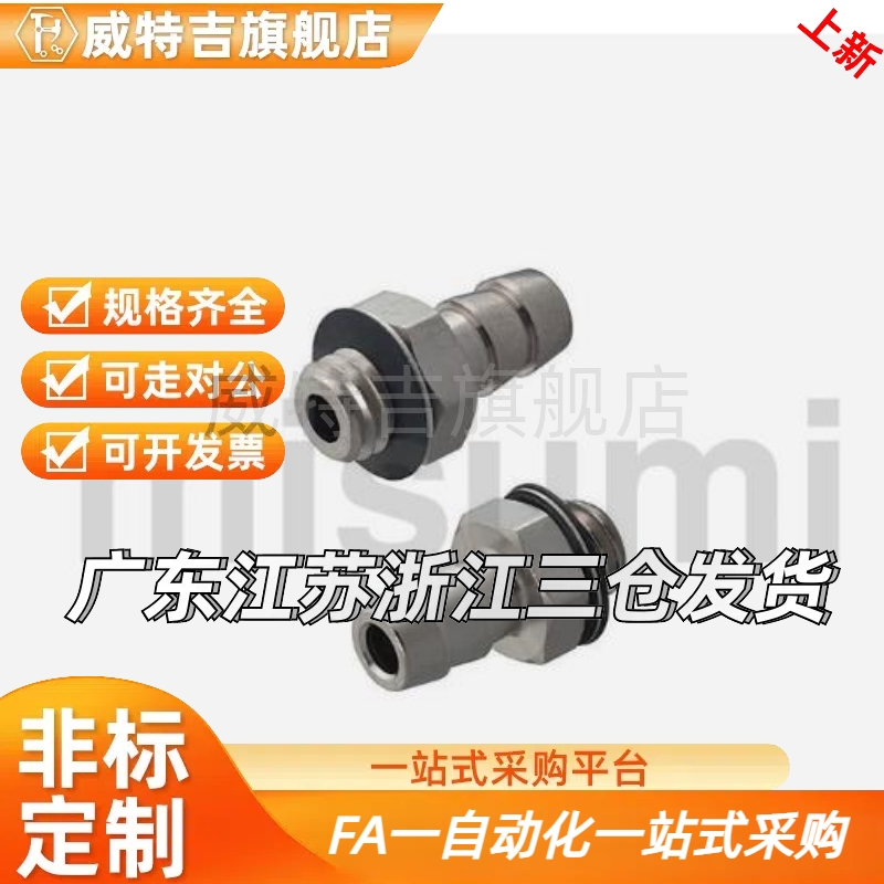 替代 BOX-SRTG/SRTG4N/6N-0.3/1小型管接头 插入式接头