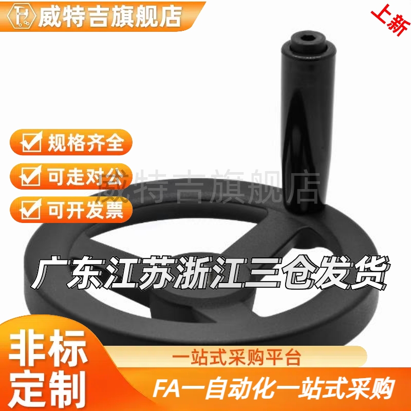 HAM01 HAL53 HAL41 HAL51 HAL56-D100 125 160 200圆轮缘手轮