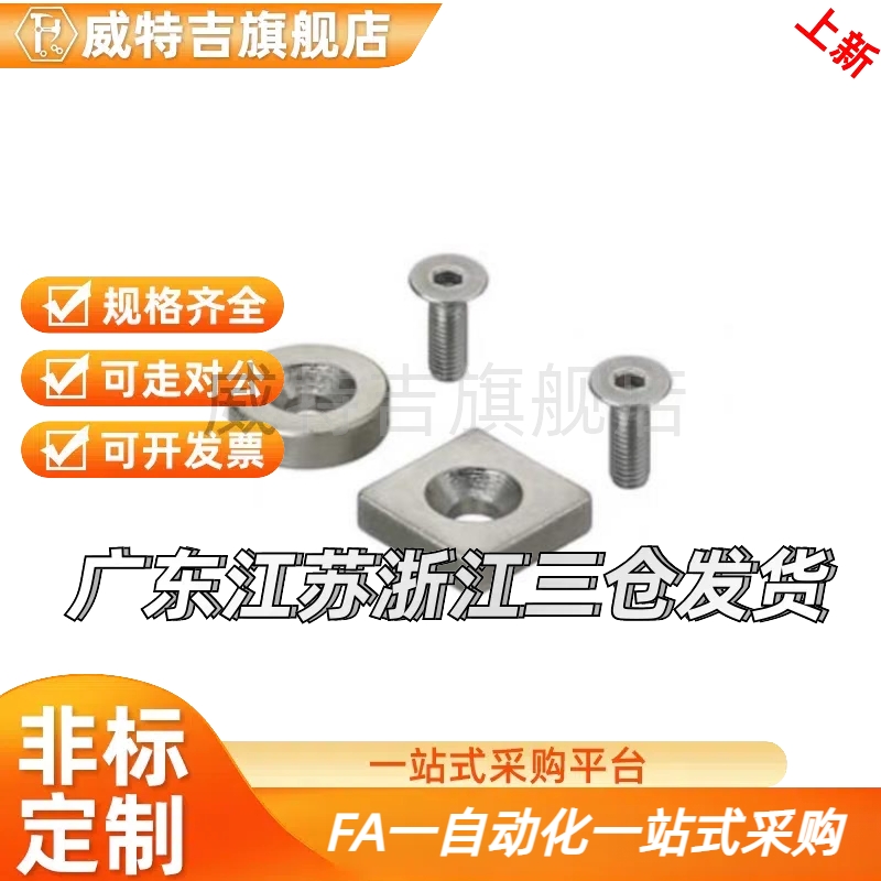 MAGC-A8/A10/A12/A15/A20/A25-T2/T3/T4/T5/T6沉孔型磁铁螺栓现货