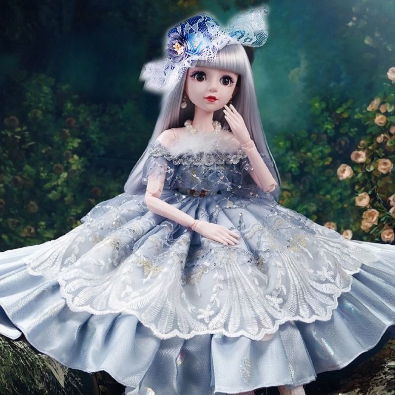 依甜芭比洋娃娃礼盒套装大号80厘米女孩仿真公主礼品礼物儿童玩具