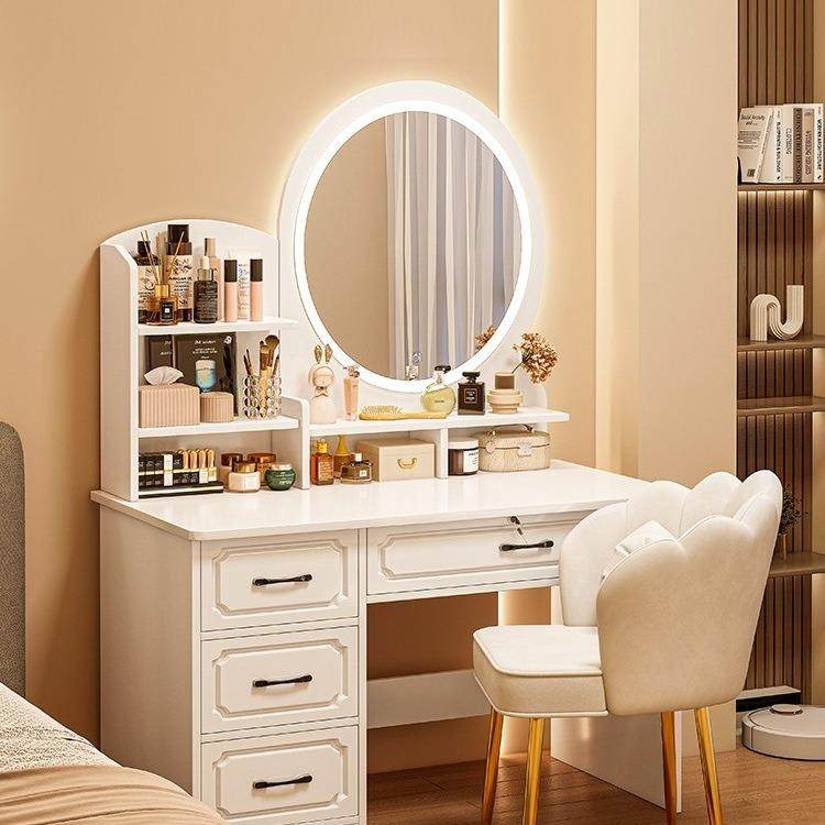 梳妆台卧室简约现代主卧化妆桌2025新款欧式化妆台镜收纳柜小户型,影音电器,更多影音配件,淘宝优惠券,粉丝福利购,淘宝优惠卷
