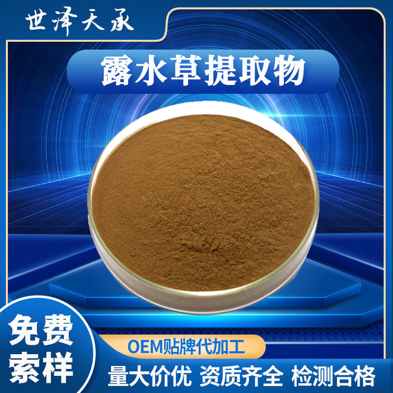 露水草提取物10:1 水溶性露水草粉鸡冠参提取物露水草提取物
