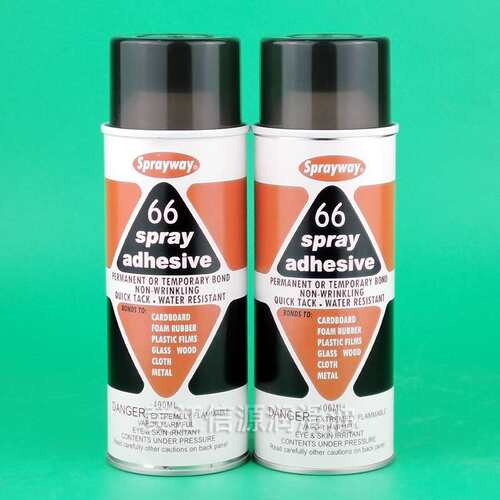 Sprayway66绣花喷胶丝印拼版喷胶 仕必威066电脑绣花粘花快干胶