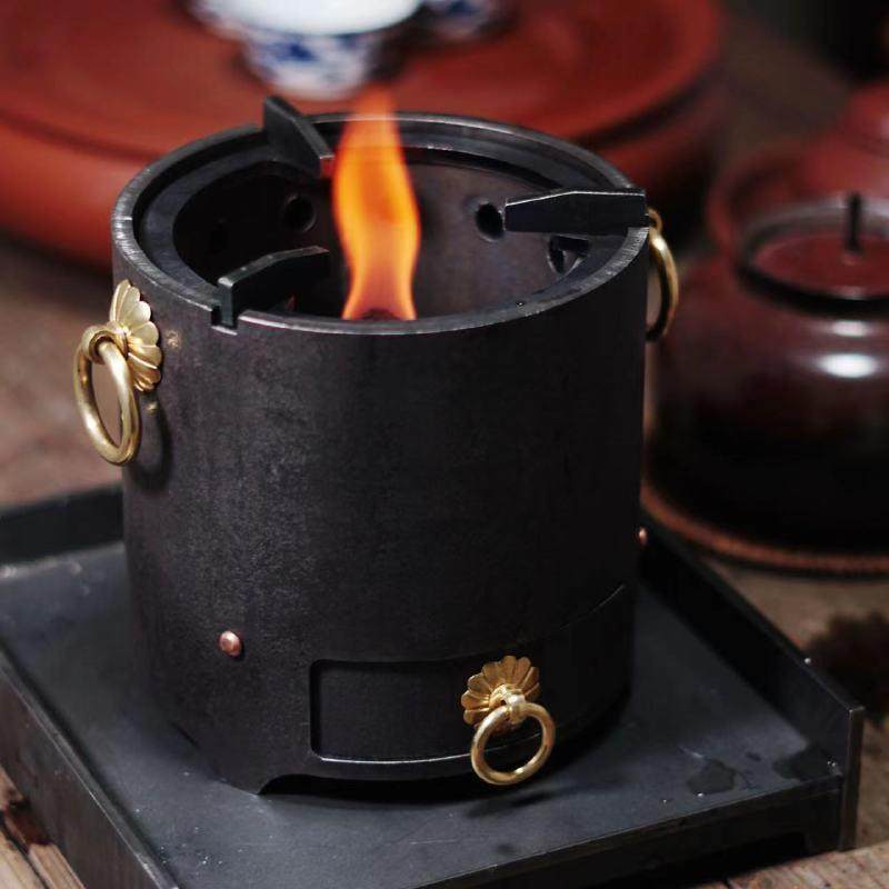 陶潮日式手工铁炉煮茶精品圆形碳炉子烧炭炉煮茶炉子火炉煮茶炉,畜牧/养殖物资,畜牧/养殖器械,淘宝优惠券,粉丝福利购,淘宝优惠卷